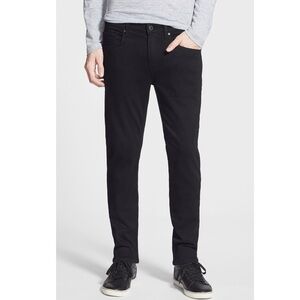 PAIGE Lennox Slim Fit Black Stretch Jeans Men’s 31 Transcend NEW